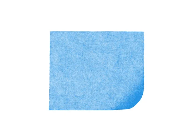 Isolated Blank Color Paper Post Postit You Can Write Edit — Stock Photo, Image