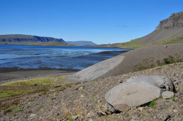 Paysage Été Iceland Ouest Près Stykkisholmur — Photo