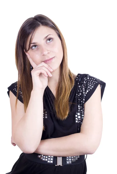 Portrait Beauty Young Woman — Stock Photo, Image