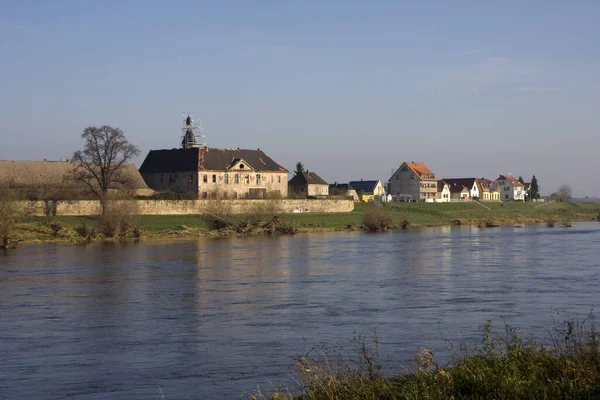 Festői Kilátás Város Homlokzataira — Stock Fotó