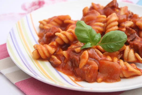 Blick Aus Nächster Nähe Auf Leckeres Essen — Stockfoto