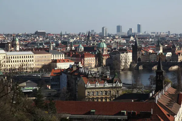 Panorama Ciudad Vieja Prague —  Fotos de Stock