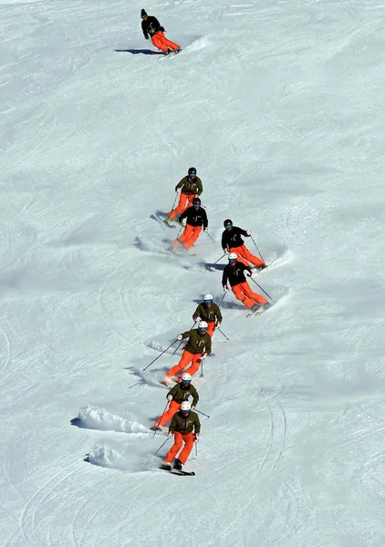 Patinoire Sur Piste Ski — Photo