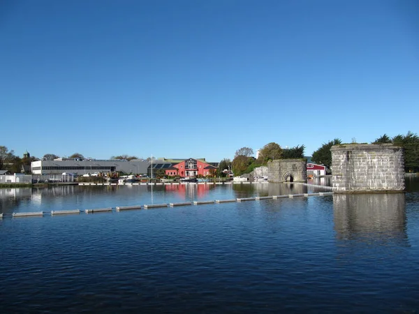 Corrib Fiume Sfondo Paesaggio — Foto Stock