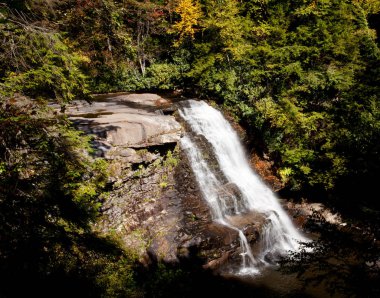 Muddy Creek falls in Swallow Falls State Park in Maryland USA clipart