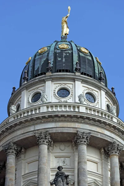 Catedral Alemana Gendarmenmarkt Berlin — Foto de Stock