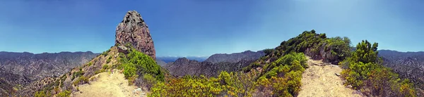 Valley Vallehermoso Roque Cano Gomera — стоковое фото