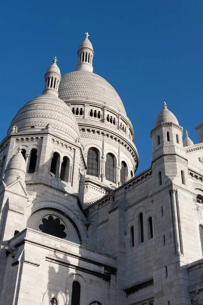 Jedna Nejzajímavějších Budov Paříži Sacre Coeur — Stock fotografie