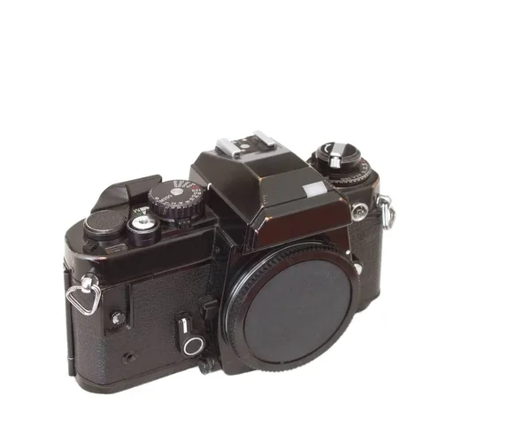 Beyazda Izole Edilmiş Eski Kamera — Stok fotoğraf
