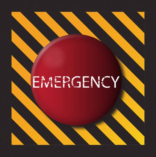 緊急ボタン ヘルププレス — ストック写真