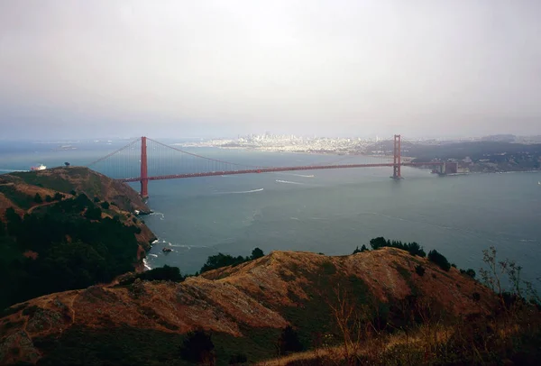 Vista Panorámica Arquitectura Estructura Del Puente — Foto de Stock