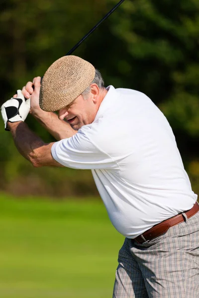Senior Golfista Verano —  Fotos de Stock