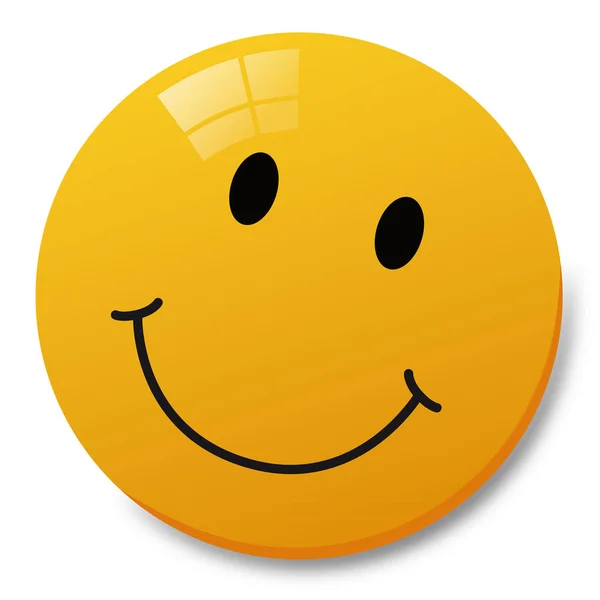 Symbol Smiley Zeichnung Illustration — Stockfoto