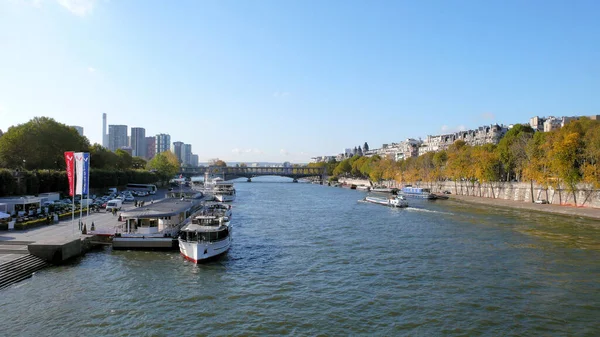 Fransa Nın Başkenti Paris Büyük Bir Avrupa Şehridir — Stok fotoğraf