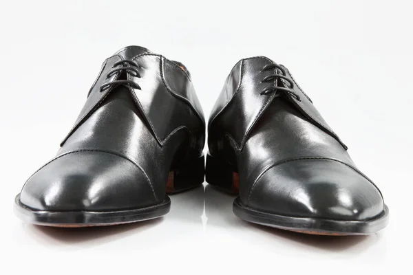 Male Shoes Isolated White — Stock Photo, Image