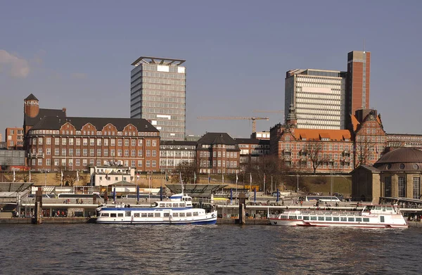 Hamburk Významné Přístavní Město Severním Německu — Stock fotografie