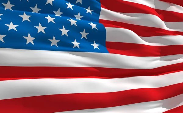 Usa American Flag Independence Patriotism — Stock Photo, Image