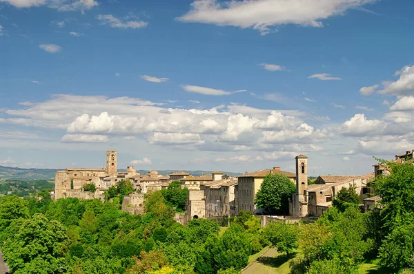 Vista Panorámica Majestuosa Arquitectura Medieval —  Fotos de Stock