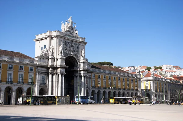 Portugal Eléctrico Transporte Rodoviário História Cidade Lisboa — Fotografia de Stock