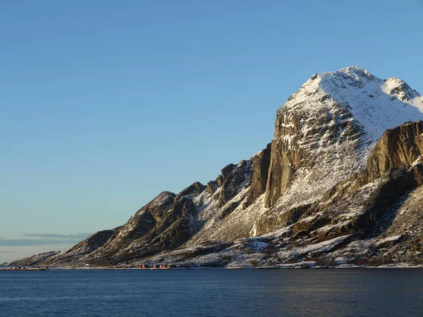 Norwegen Auf Naturlandschaft Hintergrund — Stockfoto