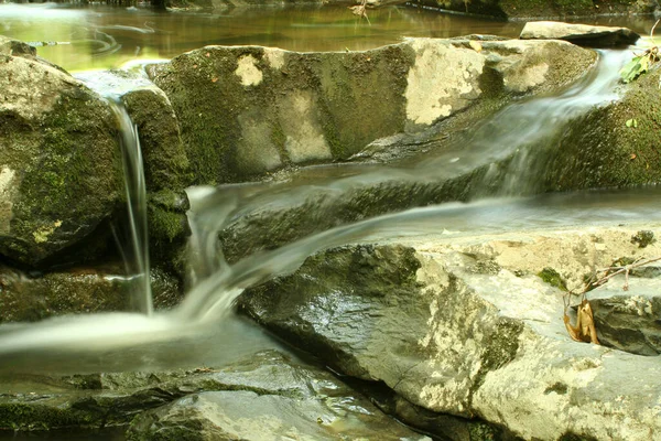 Beautiful Waterfall Nature Background Stock Image