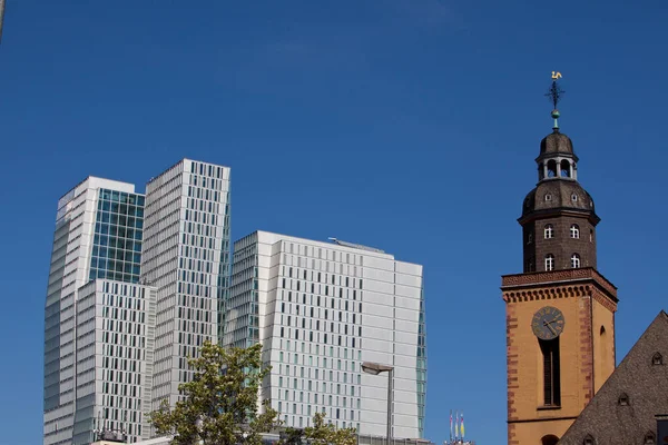 Vista Panorámica Majestuosa Ciudad Urbana — Foto de Stock