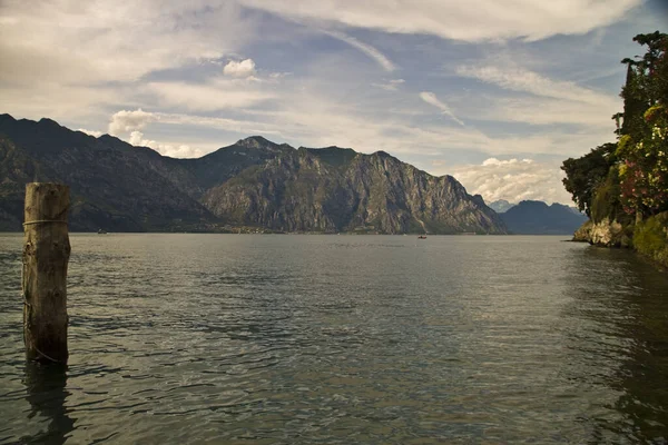 Vacker Utsikt Över Vackra Alperna Landskap — Stockfoto