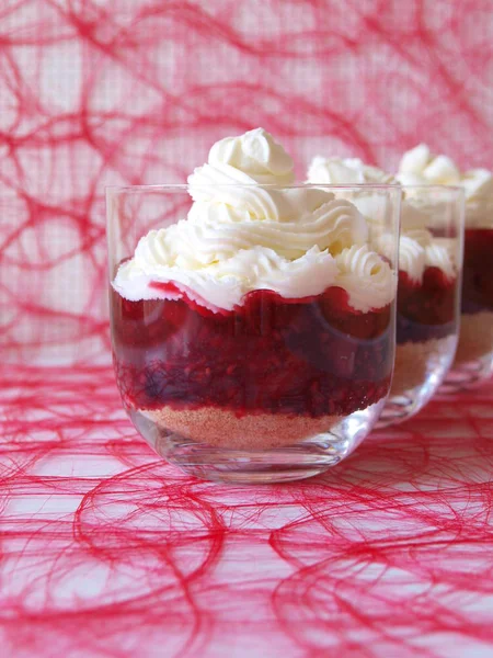 Close Tasty Dessert — Stock Photo, Image