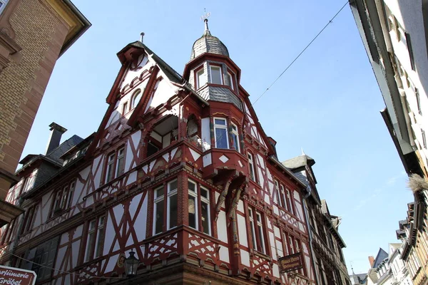 Altes Fachwerkhaus Marburg — Stockfoto
