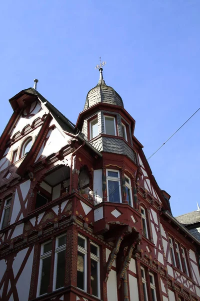 Vecchia Casa Graticcio Marburg Der Lahn — Foto Stock