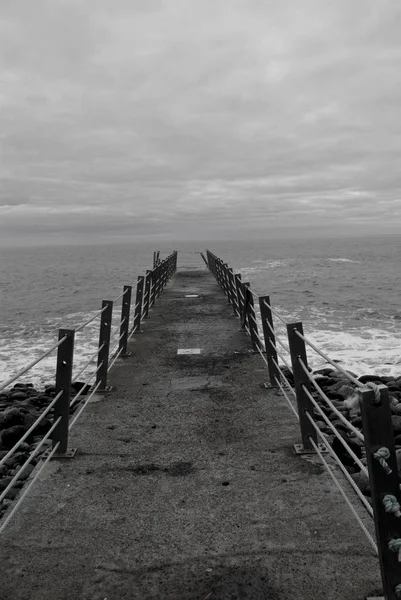 Jetée Près Mer — Photo