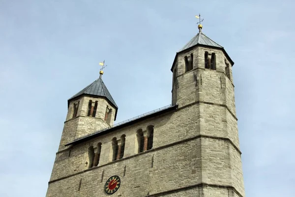 Katedralen Dålig Gandersheim — Stockfoto