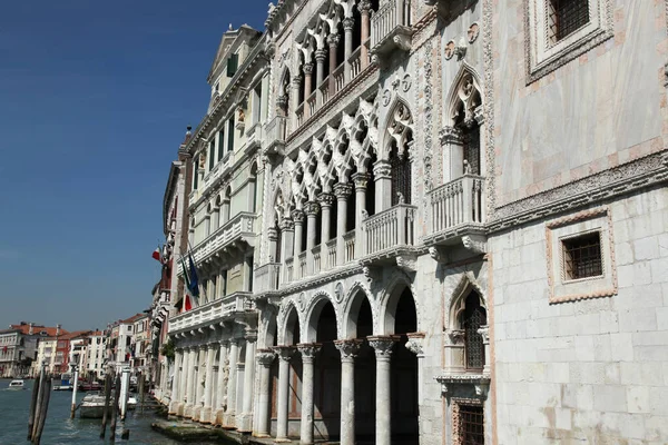 Turísticos Arquitetura Cidade Veneza Itália Viagens — Fotografia de Stock