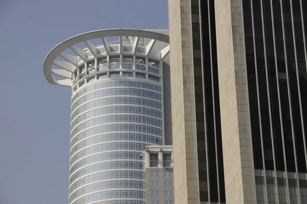 Scenic Urban View Modern Skyscrapers Facade — Stock Photo, Image