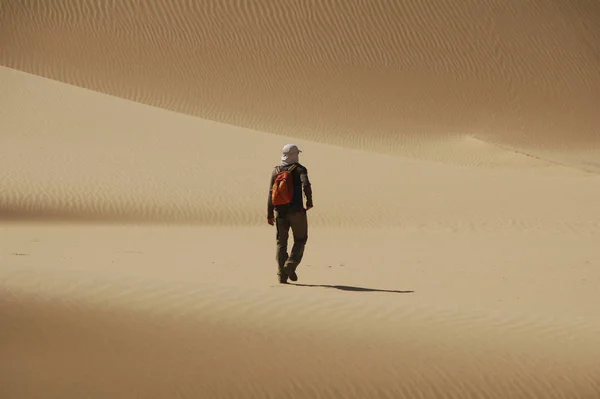 Passeggiare Nel Deserto — Foto Stock