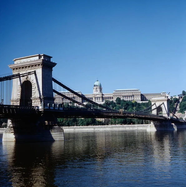 Vista Panorámica Arquitectura Estructura Del Puente — Foto de Stock