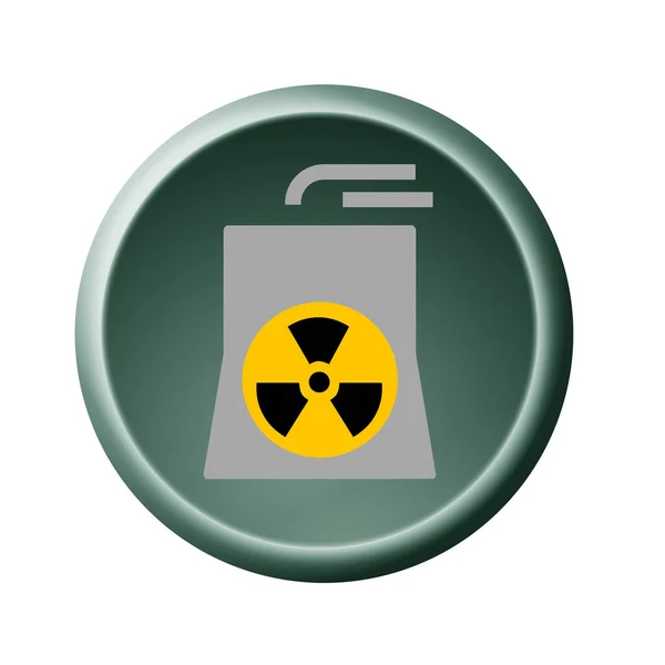 Nükleer Santral Nükleer Reaktör — Stok fotoğraf