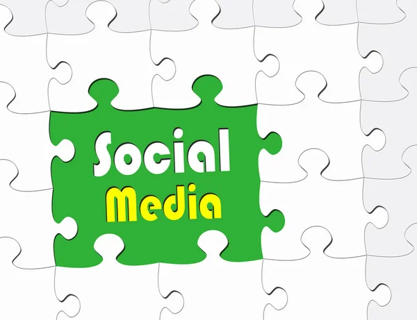 Social Media Conceito Negócio — Fotografia de Stock