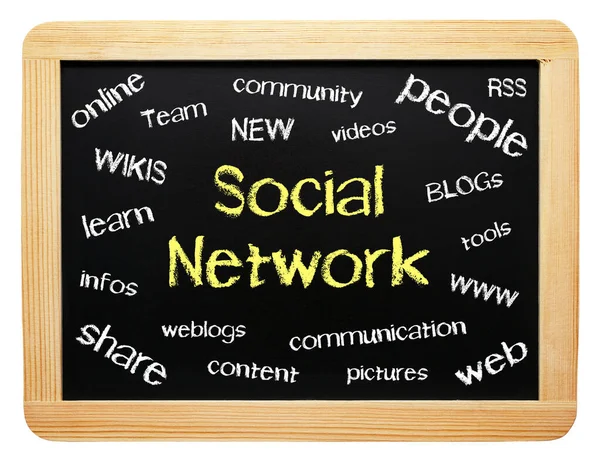 Rede Social Conceito Para Negócios — Fotografia de Stock