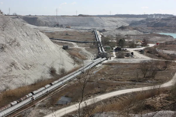 Minería Carbón Cantera — Foto de Stock