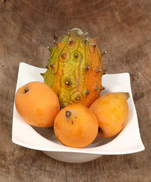 Saftige Tropische Exotische Früchte — Stockfoto