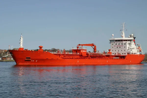 Tanker Kielském Průplavu — Stock fotografie