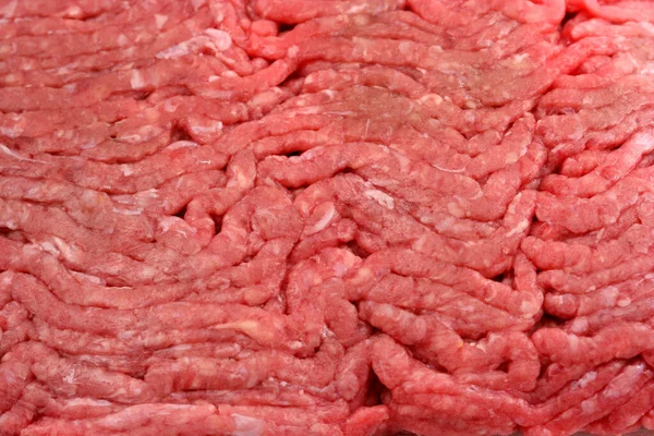 Een Grond Rundvlees Backround Macro — Stockfoto