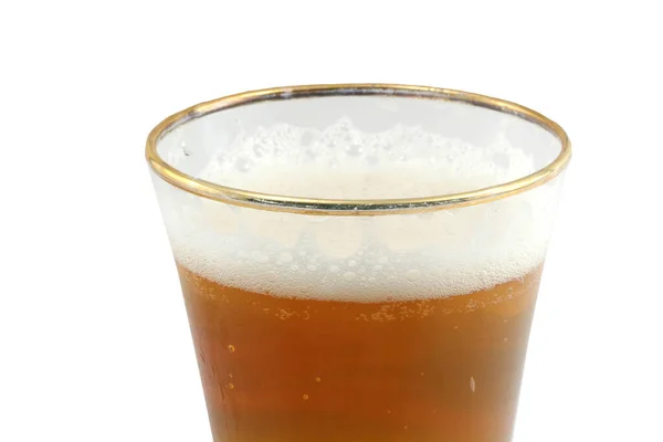 Vaso Cerveza Pilsner Aislado — Foto de Stock