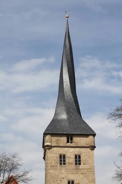 Westelijke Toren Duderstadt Eichsfeld — Stockfoto