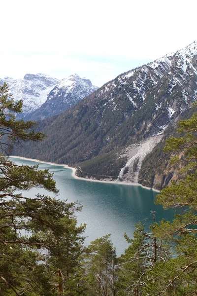 Vista Del Hermoso Paisaje Con Montañas — Foto de Stock