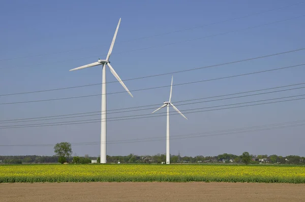 Windmill Alternative Electric Power — Stock Photo, Image