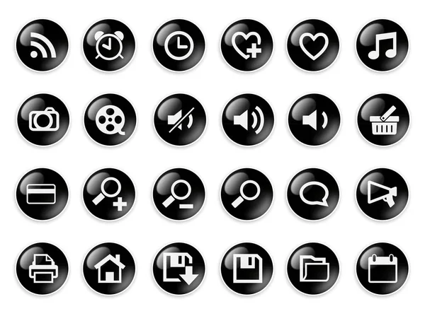 Icons Web Startseite Icons — Stockfoto
