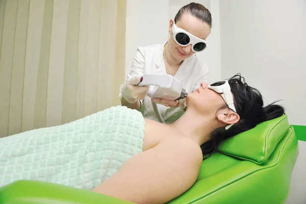 Trattamento Laser Depilazione Cura Della Pelle Spa Beauty Studio — Foto Stock