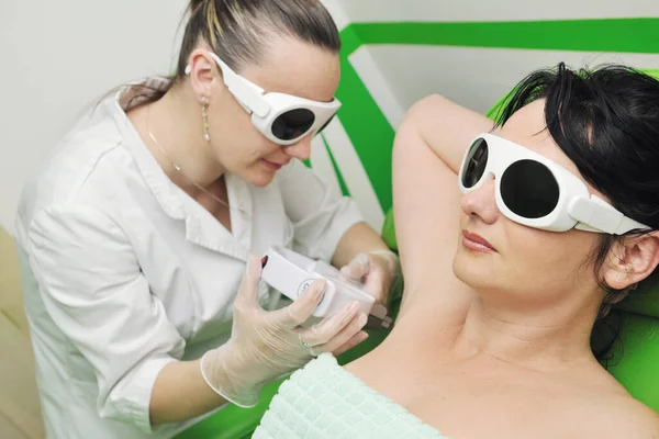 Trattamento Laser Depilazione Cura Della Pelle Spa Beauty Studio — Foto Stock